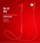 Наушники bluetooth Remax RB-S9 Red - изображение 2