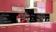 Кухонный фартук на стену Клубника Черный Шоколад (наклейка для кухни ПВХ пленка скинали) фрукты ягоды 60х200 см - изображение 1