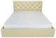 Кровать Bristol Comfort 120 х 190 см Fly 2207 A1 С подъемным механизмом и нишей для белья Бежевая - изображение 2