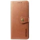 Шкіряний чохол книжка GETMAN Gallant (PU) для Xiaomi Redmi 10C Коричневий - зображення 1