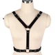 Портупея Dragonfly на грудь эко-кожа женская Черная xs-xxl LB-262 - изображение 5