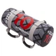 Мішок для кросфіту та фітнесу Zelart Power Bag Deluxe (PVC, нейлон, вага 10кг, чорний-червоний) - зображення 2