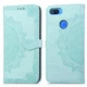 Кожаный чехол-книжка Art Case с визитницей для Xiaomi Mi 8 Lite / Mi 8 Youth (Mi 8X) Бирюзовый Без бренда - изображение 2