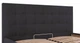 Кровать Двуспальная Chester Comfort 180 х 200 см Мисти Dark Grey С подъемным механизмом и нишей для белья Темно-серая - изображение 6