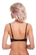 Бюстгальтер push-up ZeBra 70D Чёрный/Обжаренный миндаль (Black/Toasted almond) (62535) - изображение 4