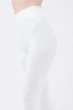 Безшовні легінси жіночі з мікрофібри Giulia LEGGINGS 02 S/M White-bianco - изображение 2