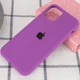 Чехол Silicone Case Full Protective (AA) для Apple iPhone 11 (6.1") Фиолетовый / Grape Без бренда - изображение 2