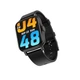 Смарт-годинник Lemfo FM08 (№GTS2) Black з можливістю здійснювати дзвінки - зображення 2