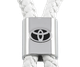 Брелок кожаный Larath Toyota белый (A138) - зображення 3