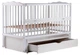 Кровать Babyroom Веселка маятник, ящик, откидной бок DVMYO-3 бук белый - изображение 3