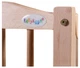 Кровать Babyroom Веселка маятник, ящик, откидной бок DVMYO-3 бук светлый (натуральный) - изображение 6