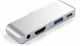 USB-hub Satechi Aluminum Type-C Mobile Pro Hub Silver (ST-TCMPHS) - obraz 2