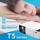 портативний Проектор мультимедійний світлодіодний LED Everycom T5SF WiFi 2600Lm з HD 1080р для домашнього кінотеатру Білий - зображення 4