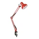 Настольная лампа на струбцине LUMANO 60W E27 LU-074-1800 красная - изображение 1