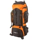 Рюкзак туристический Jack Wolfskin 70л Black-Orange 5958 - изображение 3