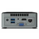 Неттоп Intel NUC (BOXNUC6CAYH); Intel Celeron J3455 (1.5-2.3 ГГц) / без ОЗУ (2xSO-DIMM) / без HDD (SATA) / без ОП / INTEL HD Graphics / LAN / Wi-Fi / Bluetooth / кардридер / без ОС / черно-серый - изображение 3