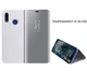 Чехол Mirror для Huawei P Smart Plus / Nova 3i / INE-LX1 книжка зеркальный Clear View Silver - изображение 3