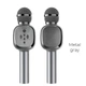 Беспроводной микрофон Bluetooth для караоке DM HOCO BK4 Original 5ВТ с технологией Эхо-реверберации и трехуровневым подавлением шума Metal grey (WB572118) - изображение 5