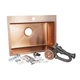 Кухонная мойка Imperial Handmade D5843BR 2.7/1.0 мм (IMPD5843BRPVDH12) SD00036533 - изображение 5