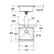 Кухонная мойка Grohe Sink K800 31583SD0 - изображение 2