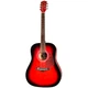 Акустическая гитара Equites AEQWKL-01 41 Red Burst - изображение 1