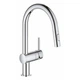Змішувач для кухні з висувним виливом Grohe Minta 32321002 - зображення 4
