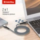 Кабель ColorWay Type-C - Apple Lightning (PD Fast Charging) 3.0А (30W) 1 м Grey (CW-CBPDCL033-GR) - изображение 8