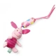 Погремушка подвесная Пятачок UKC Baby Play игрушка со звуковым колькольчиком 34х9 см Разноцветная (Disney-04) - изображение 4
