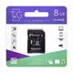 Карта памяти MicroSDHC 8GB Class 4 T&G + SD-adapter (TG-8GBSDCL4-01) - изображение 1