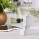 Сетевое зарядное устройство Hoco C43A 2 USB 2.4A белое - изображение 2