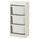 Комод для игрушек IKEA TROFAST 46x30x94 см белый 792.285.71 - изображение 1