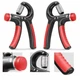 Эспандер кистевой Power System PS-4021 с регулируемой нагрузкой 10-40 кг. Power Hand Grip Black - изображение 4