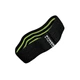 Тканева гумка для фітнесу та спорту Power System PS-4092 Booty Band LVL 2 Black/Green (d_80 см. навантаження 12-16кг.) - изображение 4