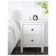 Комод з 2 шухлядами IKEA HEMNES білий 802.426.27 - зображення 1