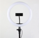 Кольцевая лампа Ring fill light Лампа для визажиста LED лампа с держателем для телефона и штативом Набор блогера 2 в 1 5500K – 3200К 26 см от Usb 5V 2A - изображение 2