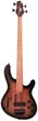 Бас-гітара Cort B4FL MHPZ (Open Pore Trans Black Burst) - зображення 1