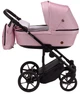 Коляска 2 в 1 Adamex Amelia кожа 100% SM5 розовый - изображение 6
