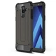Бронированный противоударный TPU+PC чехол Immortal для Samsung Galaxy A6 Plus (2018) Металл / Gun Metal Без бренда - изображение 1