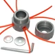 Шпуля VJ Parts для мотокосы алюминиевая D50 арт шп093 - изображение 2