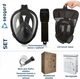 Маска для снорклинга Seagard Easybreath-II полнолицевая для дайвинга с креплением для камеры L / XL (SUN1013) - изображение 7