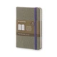 Блокнот Moleskine Limited Blend карманный Зеленый в линию в Тканевой обложке 9х14 см (8051272893526) - изображение 1
