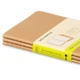 Блокнот Moleskine Cahier Бежевый карманный 64 страницы нелинованный 9х14 см (9788883704949) - изображение 5