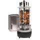 Электрошашлычница для дома вертикальная Domotec BBQ Черная 1000W на 6 шампуров 1,4 кг шашлыка питание от сети 220В - изображение 4