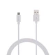 Кабель Grand-X USB-microUSB, 1м, 2.1A, Cu, White (PM01W), упаковка гіфтбокс із вікном - зображення 3