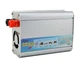 Автомобільний інвертор TBE перетворювач напруги 12-220V 500W + USB Silver - зображення 3
