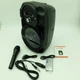 Акустична система акумуляторна бездротова Bluetooth колонка 6.5" радіо та мікрофон USB FM 15 Вт Lige A66 - зображення 4