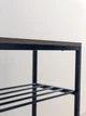Полка металлическая для обуви J4-80-LOFT (обувница лофт, полка для обуви в стиле Лофт) - изображение 4