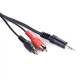 Кабель Cablexpert CCA-458-20M 3.5mm папа/2*RCA папа 20.0m - зображення 2