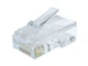 Конектор RJ 45 Cablexpert (LC-8P8C-002/50) 8P8C, Cat.6, із позолоченими контактами (50 шт/уп) - зображення 1