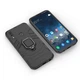 Ударостійкий чохол Transformer Ring під маг. держ. для Xiaomi Redmi Note 7 / Note 7 Pro / Note 7s Чорний / Soul Black Без бренду - зображення 1